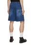 Back View - Click To Enlarge - SOLID HOMME - Dyed Denim Shorts