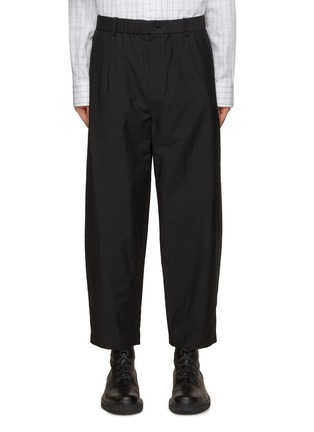 Main View - Click To Enlarge - SOLID HOMME - Elasticated Waist Baggie Pants