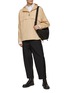 Figure View - Click To Enlarge - SOLID HOMME - Elasticated Waist Baggie Pants