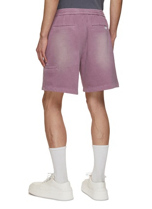 Back View - Click To Enlarge - SOLID HOMME - Elastic Waist Shorts