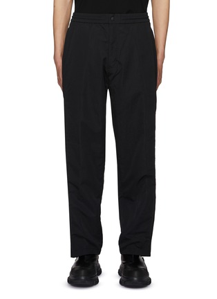 Main View - Click To Enlarge - SOLID HOMME - Elasticated Waist Side Zip Pants
