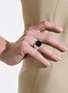 Detail View - Click To Enlarge - JOHN HARDY - Onyx Sterling Silver Signet Ring — Size 11