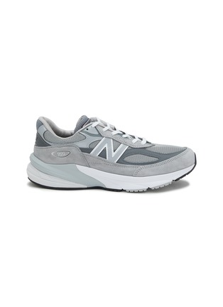 Main View - Click To Enlarge - NEW BALANCE - 990 V6 Mesh Suede Sneakers