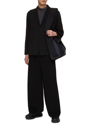 Figure View - Click To Enlarge - CFCL - Stratum Ribbed Wide Leg Pants