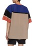 Back View - Click To Enlarge - CFCL - Colour Block Crewneck T-Shirt