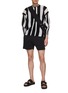 Figure View - Click To Enlarge - CFCL - Striped Band Collar Shirt