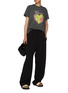 Figure View - Click To Enlarge - GANNI - Heart Print Relaxed T-Shirt