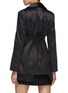 Back View - Click To Enlarge - GANNI - Tiestring Double Satin Blazer