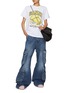 Figure View - Click To Enlarge - GANNI - Lemon Print Relaxed T-Shirt