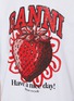  - GANNI - Strawberry Print Relaxed T-Shirt