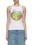 Main View - Click To Enlarge - GANNI - Heart Graphic Tank Top