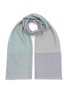 Main View - Click To Enlarge - ME & K - Colourblock Cashmere Scarf
