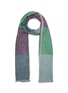 Main View - Click To Enlarge - ME & K - Colourblock Cashmere Scarf