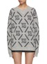 Main View - Click To Enlarge - MISBHV - Argyle Knit Sweater