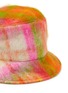Detail View - Click To Enlarge - ANTHONY PETO - Superbob Moahir Blend Bucket Hat