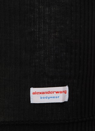  - ALEXANDER WANG - Ribbed Cotton Dress