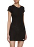 Figure View - Click To Enlarge - ALEXANDER WANG - Ribbed Cotton Dress