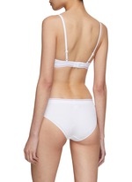 下着・アンダーウェア [LE SSERAFIM] COTTON BRA TOP (White) dg_organic_basics-women-