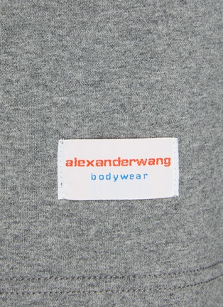  - ALEXANDER WANG - Elasticated Waist Cotton Shorts