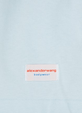 - ALEXANDER WANG - Elasticated Waist Cotton Shorts