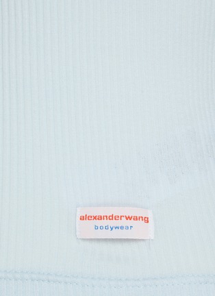  - ALEXANDER WANG - Ribbed Crewneck T-Shirt