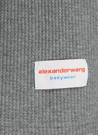  - ALEXANDER WANG - Crewneck Waffle Knit Sweater