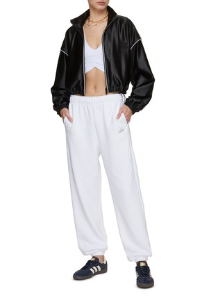 Alo Yoga Accolade Logo Sweatpants in White
