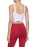 Back View - Click To Enlarge - ALO YOGA - Airbrush Mesh Corset Tank Top