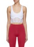 Main View - Click To Enlarge - ALO YOGA - Airbrush Mesh Corset Tank Top