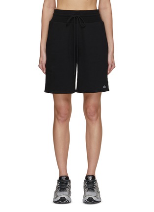 Main View - Click To Enlarge - ALO YOGA - High-Waist Easy Sweat Shorts