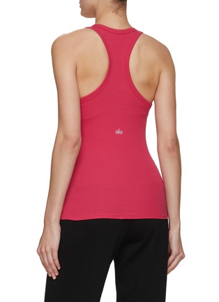 Back View - Click To Enlarge - ALO YOGA - Ribbed Aspire Full Length Tank Top