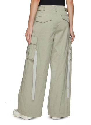 Back View - Click To Enlarge - SACAI - Faux Suede Pants