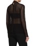 Back View - Click To Enlarge - TOTEME - Sheer Net Top