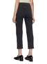 Back View - Click To Enlarge - TOTEME - Twisted Seam Straight Leg Cropped Jeans