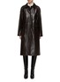 Main View - Click To Enlarge - TOTEME - Crocodile Embossed Leather Coat