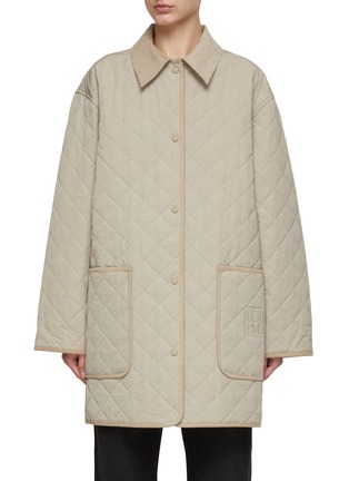 Main View - Click To Enlarge - TOTEME - Quilted Barn Jacket