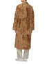 Back View - Click To Enlarge - TOTEME - Curly Shearling Coat