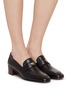 Figure View - Click To Enlarge - BOUGEOTTE - Flâneur 35 Leather Loafers