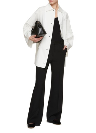 Figure View - Click To Enlarge - TOTEME - Cotton Twill Overshirt Jacket