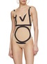 Figure View - Click To Enlarge - TOTEME - Monogram Swimsuit