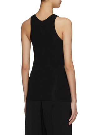 Back View - Click To Enlarge - TOTEME - Fluid Jersey Tank Top