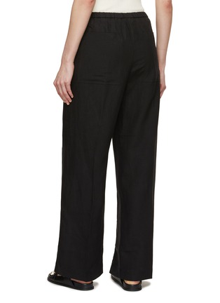 Back View - Click To Enlarge - TOTEME - Fluid Drawstring Pants