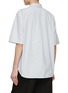 Back View - Click To Enlarge - TOTEME - Short Sleeve Poplin Shirt