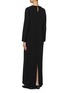 Back View - Click To Enlarge - LA COLLECTION - Abelum Silk Crepe Maxi Dress