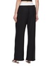 Back View - Click To Enlarge - T BY ALEXANDER WANG - Logo Brief Wide Leg Sweatpants