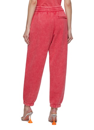 Back View - Click To Enlarge - T BY ALEXANDER WANG - Puff Logo Terry Sweatpants