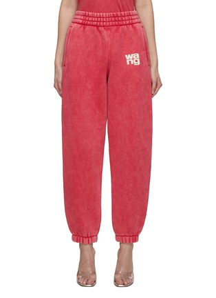 Main View - Click To Enlarge - T BY ALEXANDER WANG - Puff Logo Terry Sweatpants