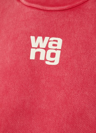  - T BY ALEXANDER WANG - Essential Terry Crewneck Logo Sweatshirt