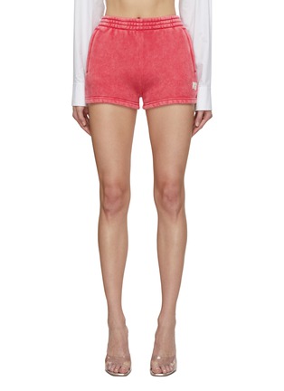 Main View - Click To Enlarge - T BY ALEXANDER WANG - Puff Logo Terry Sweatshort