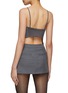 Back View - Click To Enlarge - BONBOM - Pleated Buckle Top